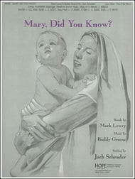 cover Mary, Did You Know? CD choral sheet music cover
